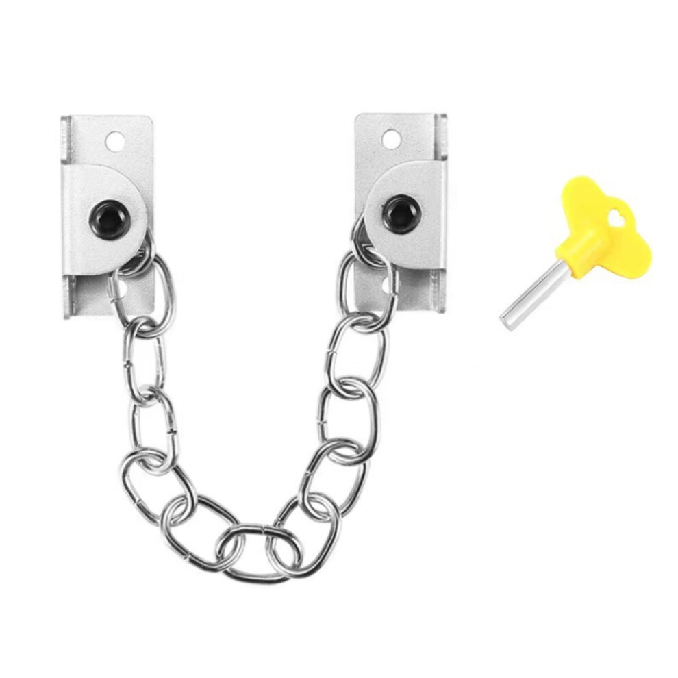 Safety Door Lock - Pet Friendly High Security Locks With Restricted Openings, Simple Installation For Safe Viewing And Ventilation, Suitable For Woode 9060116417209