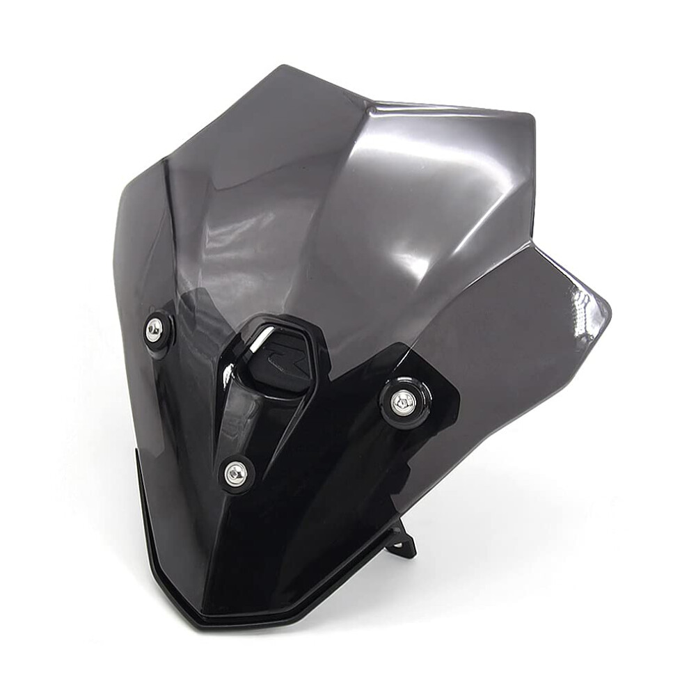Windshield With Long Bracket Wind Deflector For Wind Protection For Bmw F900r 2020 Black 9339159683392