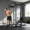 SPORTNOW Cable Crossover Machine, 300kg Multi Gym Cable Pulley System 1