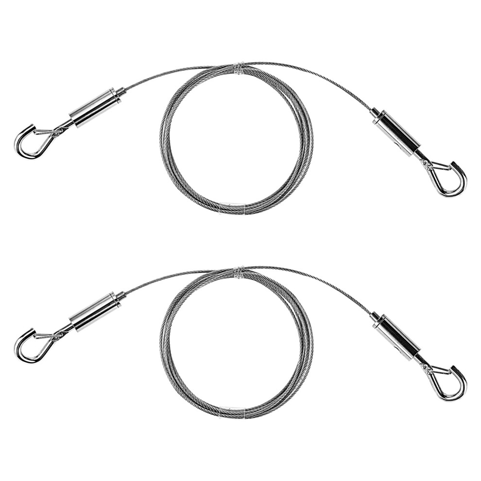 Wire Rope Adjustable Photo Hanging Set With Hook 2M 1.5Mm Stainless Steel 9067246239930