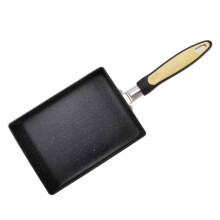 Easy Cleaning Nonstick Omelette Pan, Flat Bottom Aluminum Frying Pan with Ergonomic Handle, Heat Resistant PFOA Free Coating for Induction Gas Range,