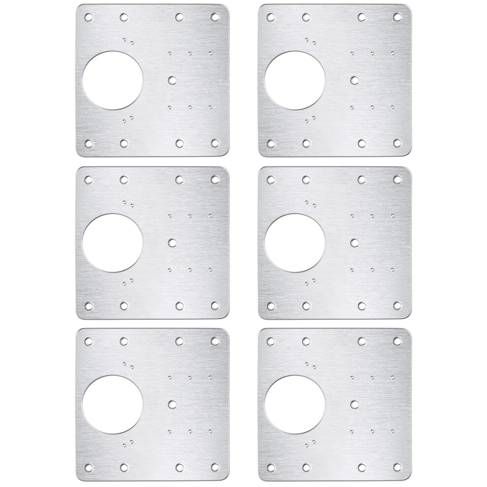 Hinges Repair Plate For Cabinet Doors, Stainless Steel Hinge Repair Brackets With Reinforced Support Structure, Universal Fit Durable Fixing Solution 9060116417759