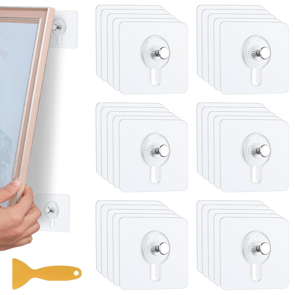 Adhesive Hooks Pictures, Picture Hanging With Scraper, Adhesive Nail Hooks 9067246239671