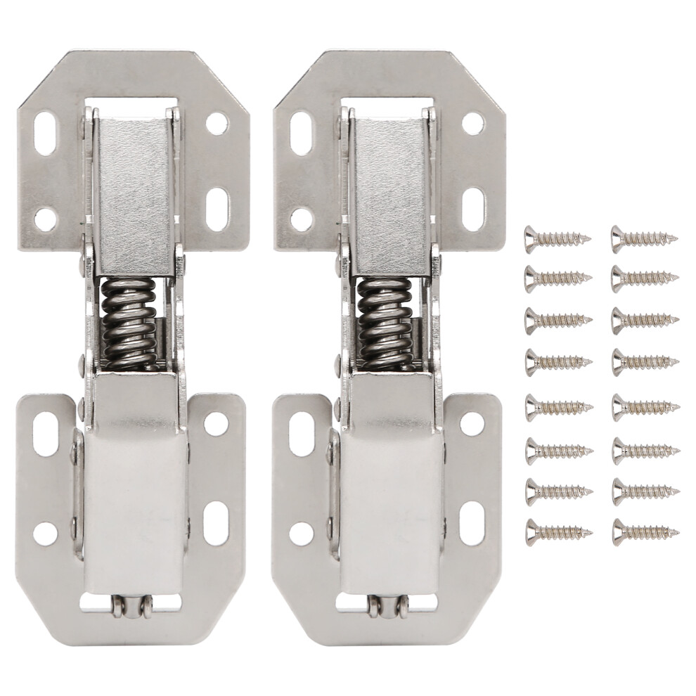 Soft Close Cabinet Hinges For Frameless Cabinets, Concealed Hinges With Adjustable Alignment, No Hole Installation For Seamless Look, Heavy Duty Cold 9060116416707