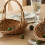 Picnic Basket Straw HandWoven Portable FruitPicking Model M 3