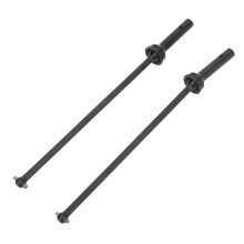 CVD-aandrijfassen voor ARRMA 1/7 1/8 RC-auto's, verdikte assen van hard staal, roestvrij en slijtvast, verbeterde krachtoverbrenging.
