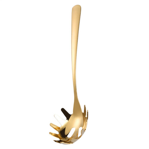 Pasta Server Utensil  Stainless Steel Spaghetti Spoon, Rustproof PE