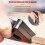 Portable Precision: Chamfer Plane For Edge Trimming, Ergonomically Designed, Depth-Adjustable Chamfering Tool, Includes Level Vial, Suitable For Woodw 3