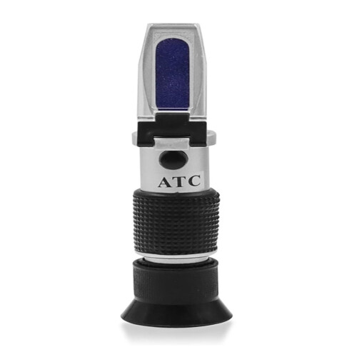 Refractometer Hydrometer Handheld Honey Refractometer For Sugar Content 5892% Range Honey Moisture Meter