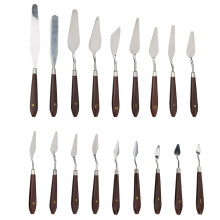 Scraper knife, artist supplies, 18piece plastic handle, various blade sizes
