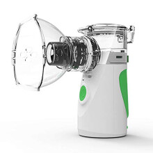 Portable Ultrasonic Inhalation Nebulizer Green