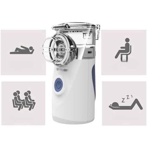 Portable Ultrasonic Inhalation Nebulizer Green 1