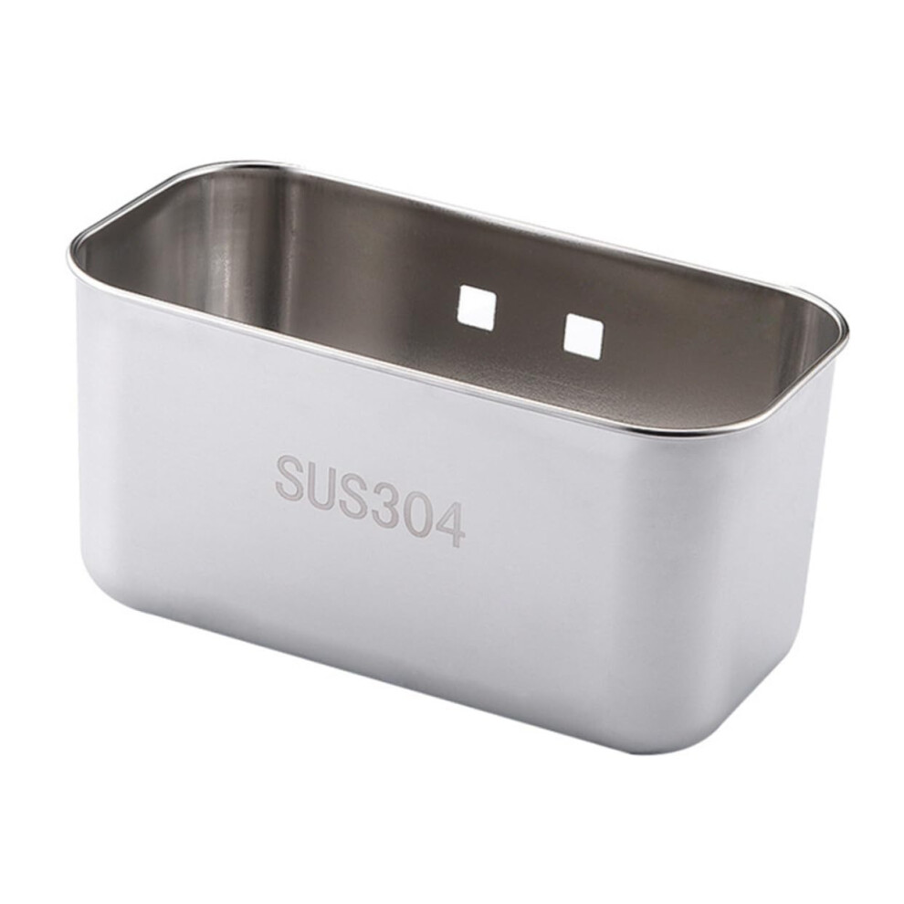 Stainless Steel Drain Basket For Kitchen Sink, Fruit And Vegetables Strainer, Rice Rinse, Suction Cup Mount 9001264214647