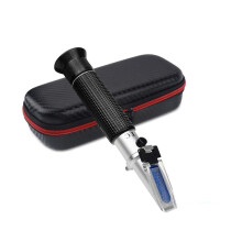 Refractometer For Alcohol Content 080% V/V, Liquor Concentration Detector, Durable And Easy To Use