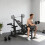 Homcom HOMCOM Multi-Exercise Full-Body Weight Bench with Bench Press & Leg Extension 8
