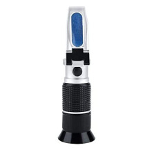 Professional Refractometer 090% Brix Portable Sugar Meter For Beer Milk Fruit Juice Heavy Duty