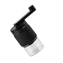 Manual Coffee Grinder Efficient Coffee Grinder Coffee Grinder Coffee Grinder ABS Texture for Easy Outdoor Grinding Black C