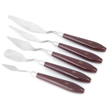 Stainless steel Painting Knife Set Smooth Surface company Connection assistant Tool for drawing the Board palette