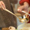 Spaghetti spoon  Kitchen tools Noodle spoon Pasta strainer Stainless steel 2
