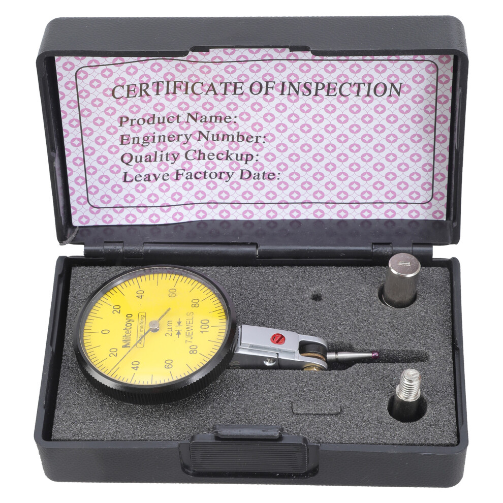 High Accuracy Lever Face Indicator Clear Scale Face Instrument 7754000947027
