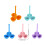 Eggs Cooking Utensils Eggs Boiler Eggs Moulds Silicone-Pink 1 4