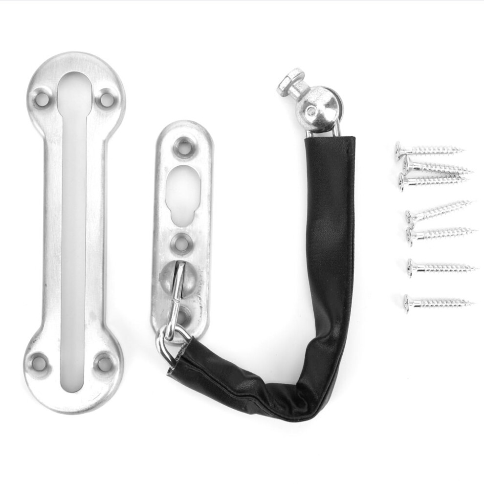 Stainless Steel Door Chain, Security Chain For Peace Of Mind, Durable Finish & Thickened Design Ensuring Longevity, Anti-Theft Wear-Resistant Door Gua 9436597661361