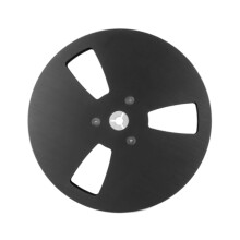 Professionelle leere Aluminium-Kassettenspule zum-Schwarz