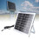 12VSolar-Stromversorgungspanel 0,66A 15,60ft Kabel 5,2x2,1mm 7