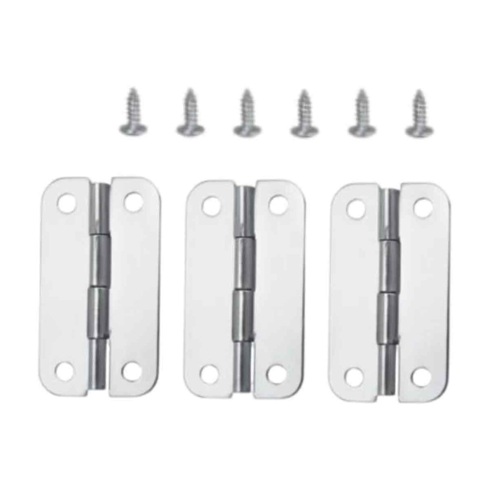 Self Drilling Stainless Steel Cooler Hinges, Compatible Igloo Coolers Smooth Operation Heavy Duty Durability For Furniture Doors 9436597779653