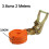 Secure Cargo Lashing Strap 2Meter Length EasyAdjust Cargo TieDown Strap For Safe Transport 4