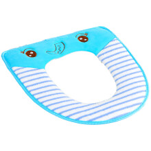 Capa protetora para assento sanitário com camada inferior em couro sintético, macia e aveludada, oferece proteção suave para a sua pele.