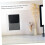 Acrylic Display Stand Wall Mounted For Documents And Books Clear Paper Holder Organizer For Home Office Study 3
