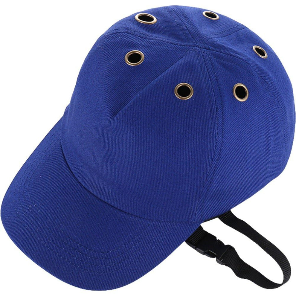Work Safety Cap, Lightweight Bump Cap Work Safety Helmet For Factory, Industrial, And Construction Head Protection, Blue 9105992750085
