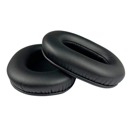 Coussinets d'oreille pour écouteurs, housse pour casque-Noir