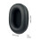 Coussinets d'oreille pour écouteurs, housse pour casque-Noir 4