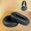 Coussinets d'oreille pour écouteurs, housse pour casque-Noir 6