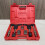 Universal External Bolt Thread  Tool Kit Integrated Sleeve Quick Adjustment Restorer 30110mm Red 4