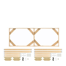 Large DIY Canvas Frame Kit Solid Wood Stretcher Bars For Oil Painting Prints Posters 70x100cm Width 100cm Height 55cm
