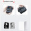 Coque en silicone pour caméra d'action 360, housse de-gris 7