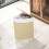 Homcom (Cream) HOMCOM 55L Laundry Hamper with Removable Washable Liner Bag 9