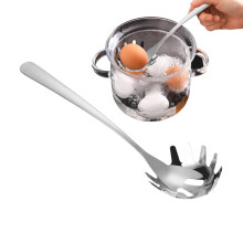 Spaghetti Server Utensil, Pasta Spoon with Teeth, Stainless Steel