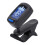 Clip-On-Gitarrentuner, ABS, rutschfest, 2