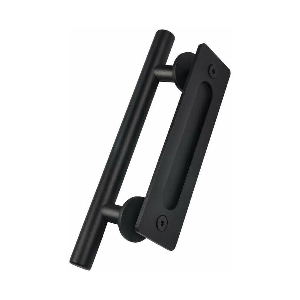 Sliding Barn Door Handles, High-Quality Steel For Anti-Corrosion Surface, Smooth Edges & Ergonomic Design, Easy Installation For Interior And Exterior 9198585902619