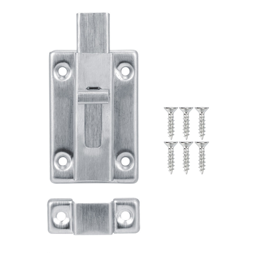 Stainless Steel Latch Sliding Door Bolt, Rust Resistant Corrosion Resistant Security Door Lock With Ergonomic Handle Design, Double Direction Secure C 9060116419715