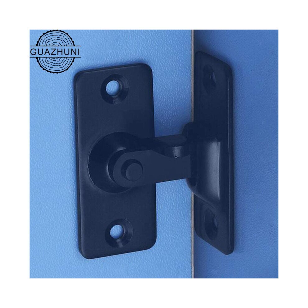 Heavy Duty 90 Degree Door Lock, Stainless Steel Surface For Anti-Corrosion, Durable Flip Design Right Angle Lock, Easy Installation Heavy Duty Constru 9436597662078