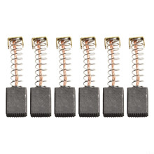 6x10x14mm Carbon Brushes, 6 Pack Replacement Motor Brushes, Stable Performance