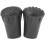 Hiking stick trekking pole set with rubber tip ends for common sticks 5