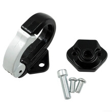 Easytouse motorcycle hooks, practical storage solution for scooter accessories (Black White) Black/White