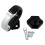 Easytouse motorcycle hooks, practical storage solution for scooter accessories (Black  White) Black/White 1