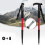 Mode Aluminium Walking Stick Adjustable Hiking Pole For Outdoor Activity 5